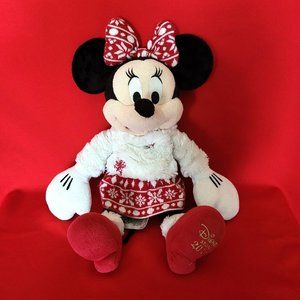 Disney Minnie Mouse 2015 Christmas Teddy